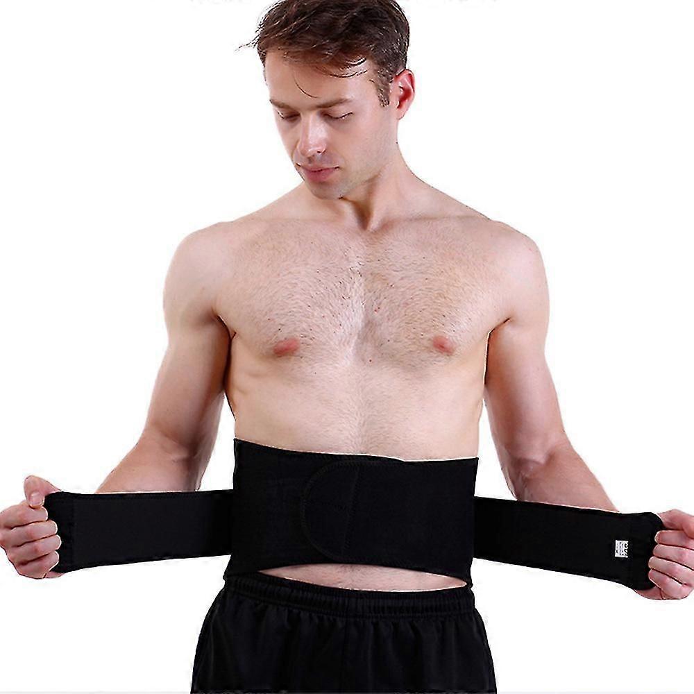 Lower Back Support Brace - Dual Adjustable Lumbar Belt For- Compression