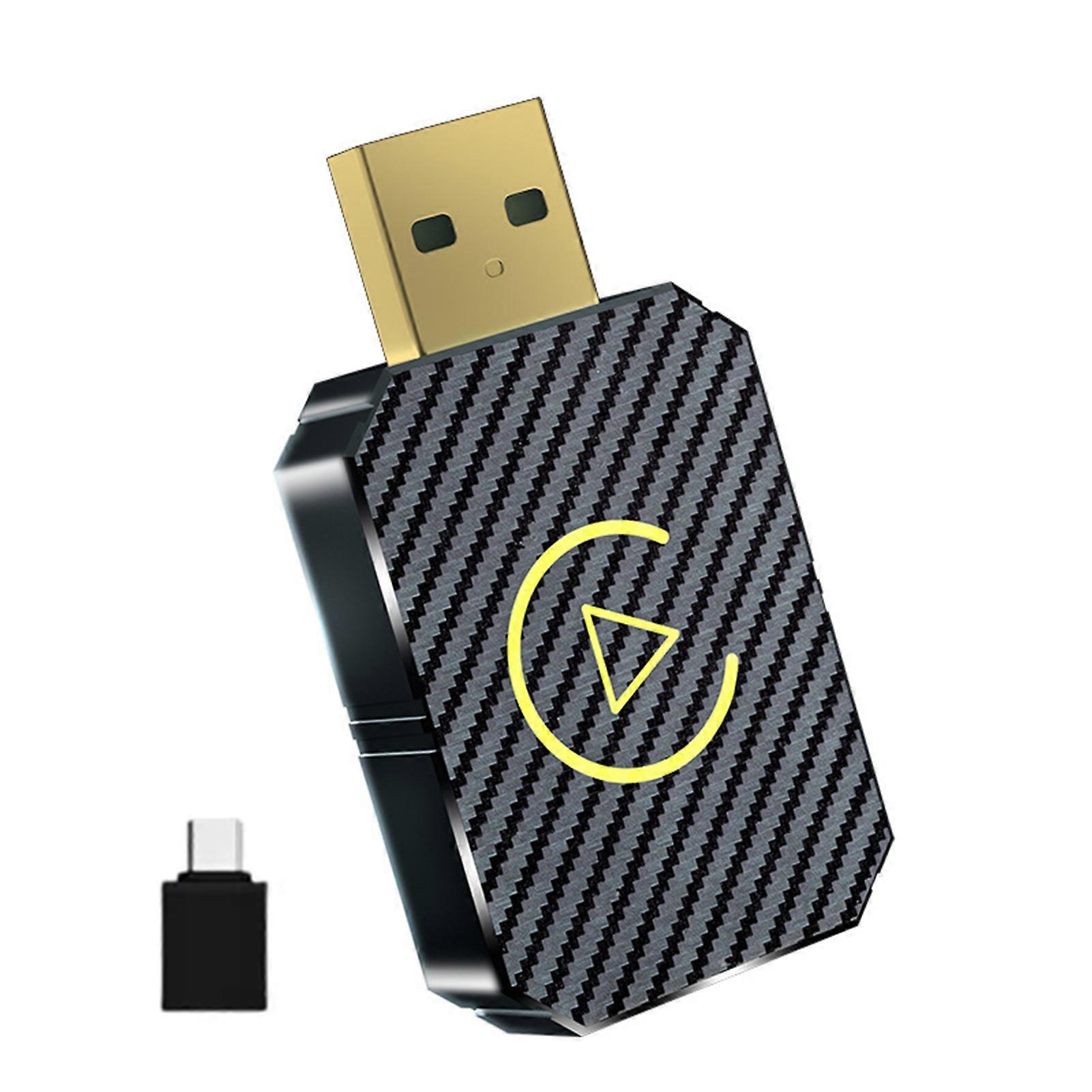 Wireless Carplays Adapter Plug Play Dongle Adapter for SUV Vehicle