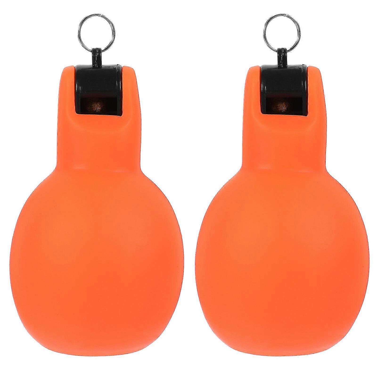 2個入り ハンドスクイーズホイッスル アウトドア サバイバルホイッスル ポータブルホイッスル キャンプ ハイキング サバイバルホイッスル