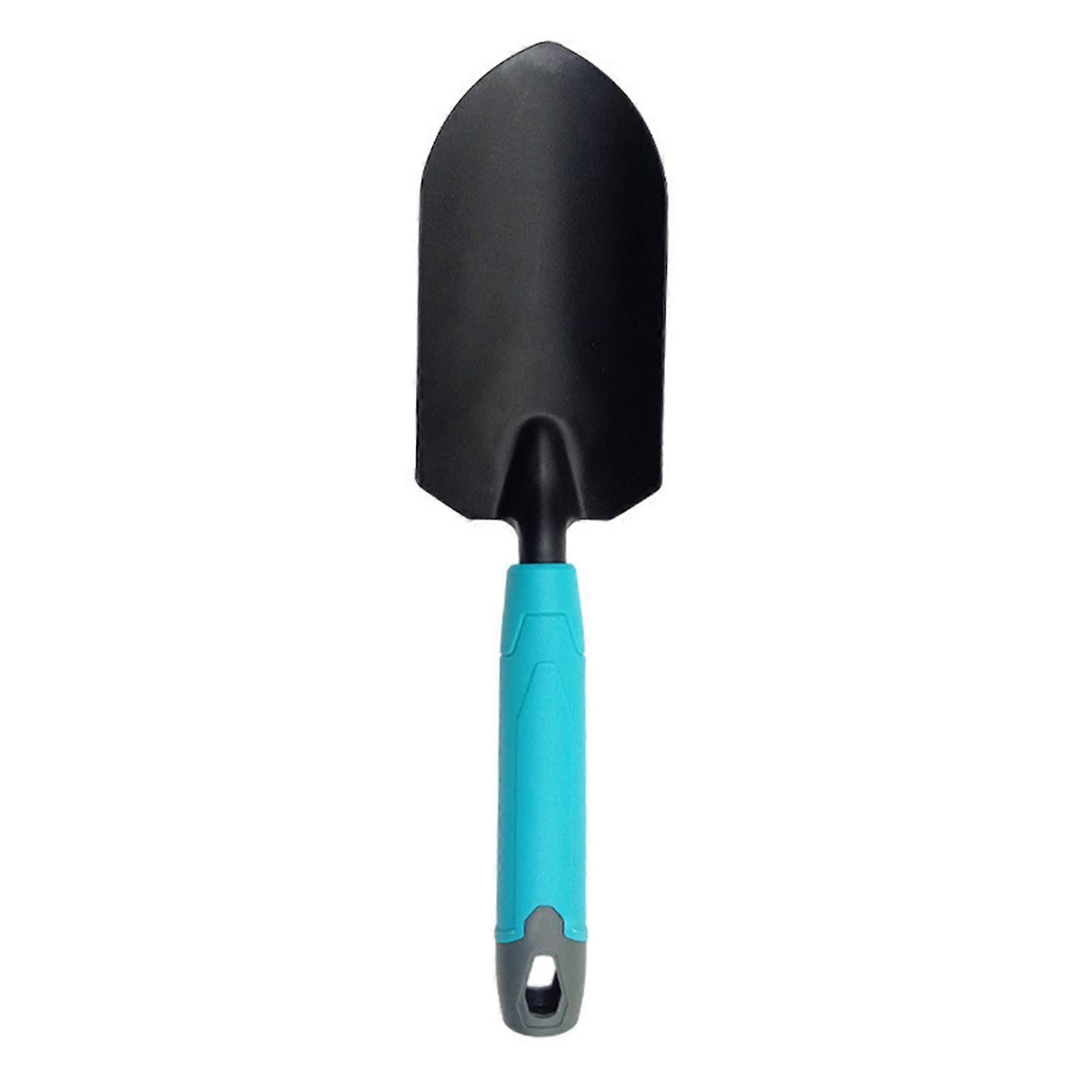 Plant Care Gardening Tool Carbon Steel Hand Trowel Weed Fork with Ergonomic Handle Handheld Shovel Rake for Digging Weeding Soil Aeration
