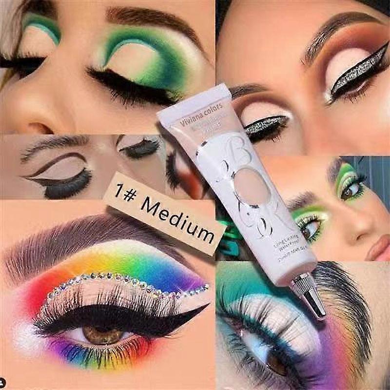 Matte Eyeshadow For Oily Lids Medium Eyeshadow No Matte Eyeshadow Makeup Eyeshadow Base Smudge-proof Long Lasting Cream Liquid Eye-shado