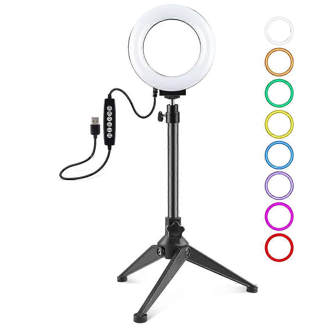 4.7 inch Ring Light + Desktop Tripod