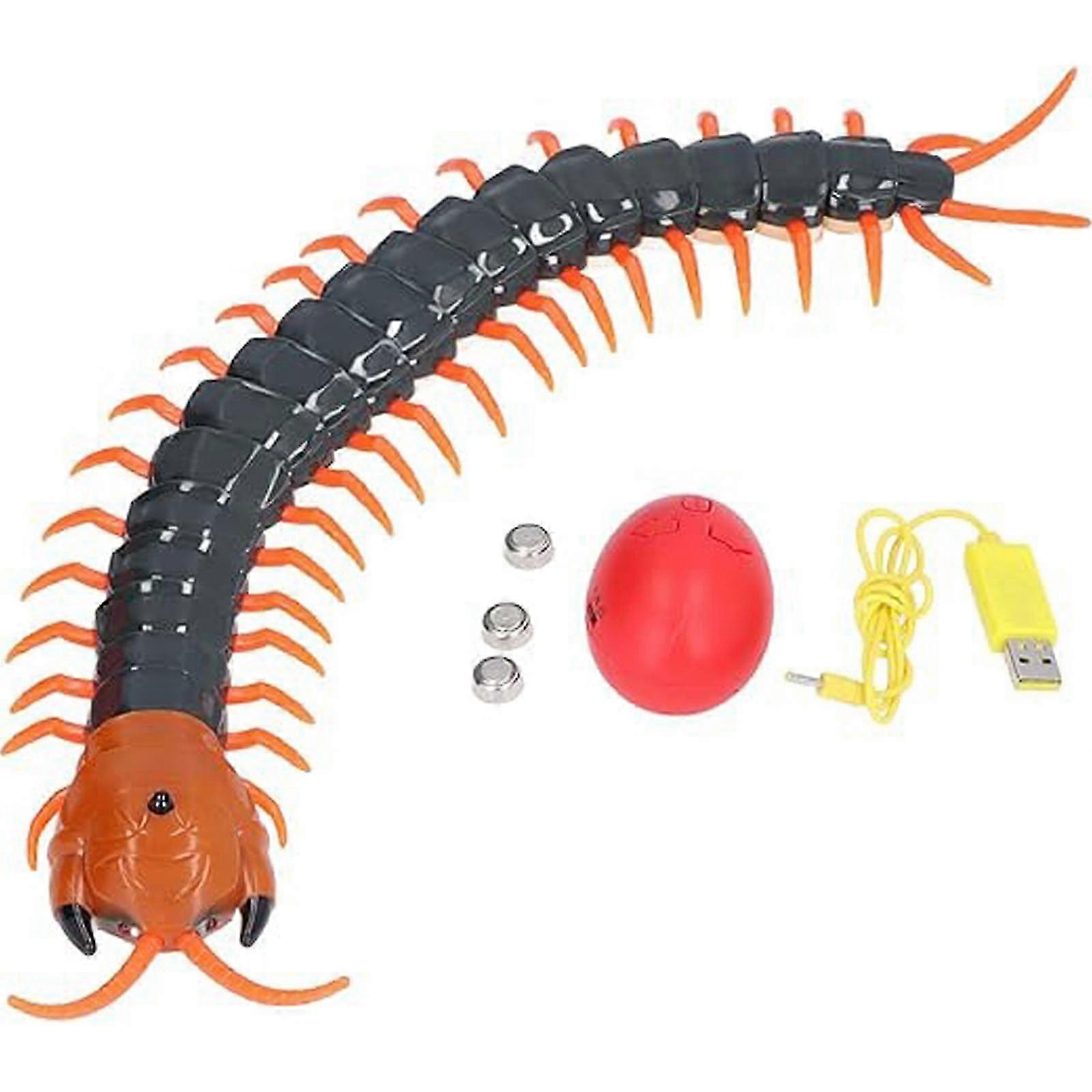 リモコンムカデ赤外線動物電気玩具キッドクリスマスギフトGRN EP