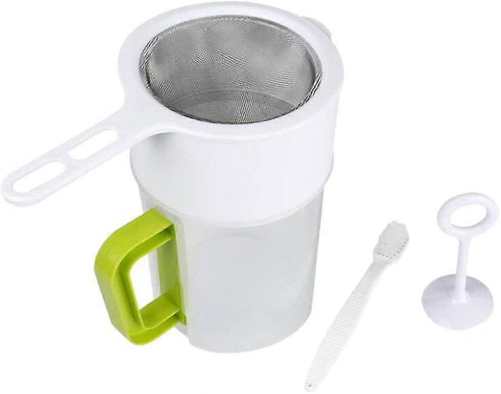 Yogurt Maker Strainer, Food Strainer Cup Soymilk Filter Cup Set