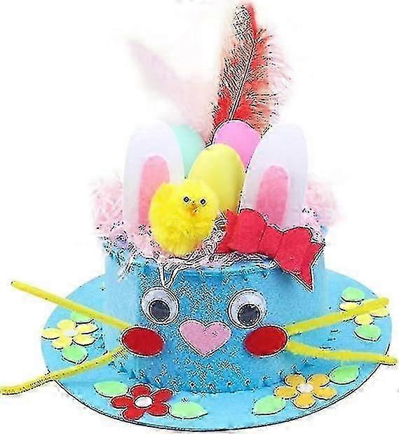 Easter Bonnet Kit - Easter Children's Diy Hat Decoration Set, For Easter Craft Supplies
