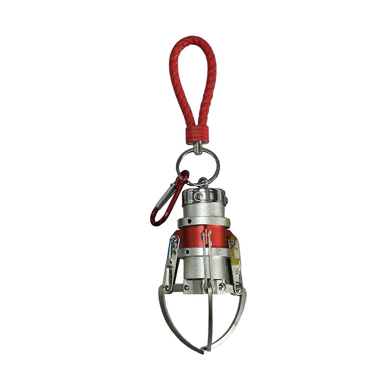 Claw Crane Machine Keychain Arcade Claw Machine Keychain for Red