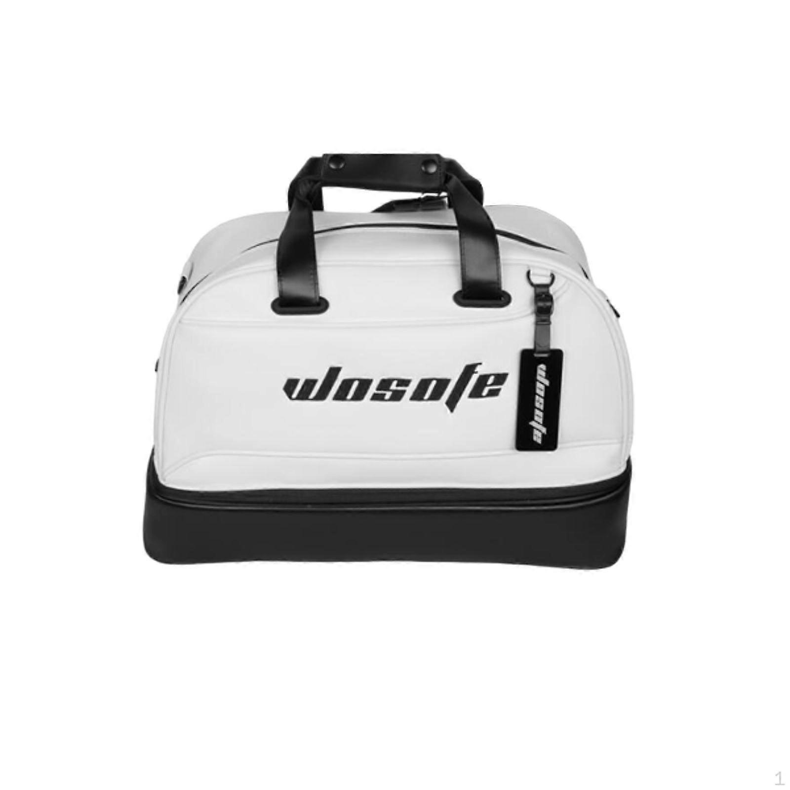 Gym Bag Golf with Shoe Compartment Adjustable Shoulder Strap Breathable Multipurpose