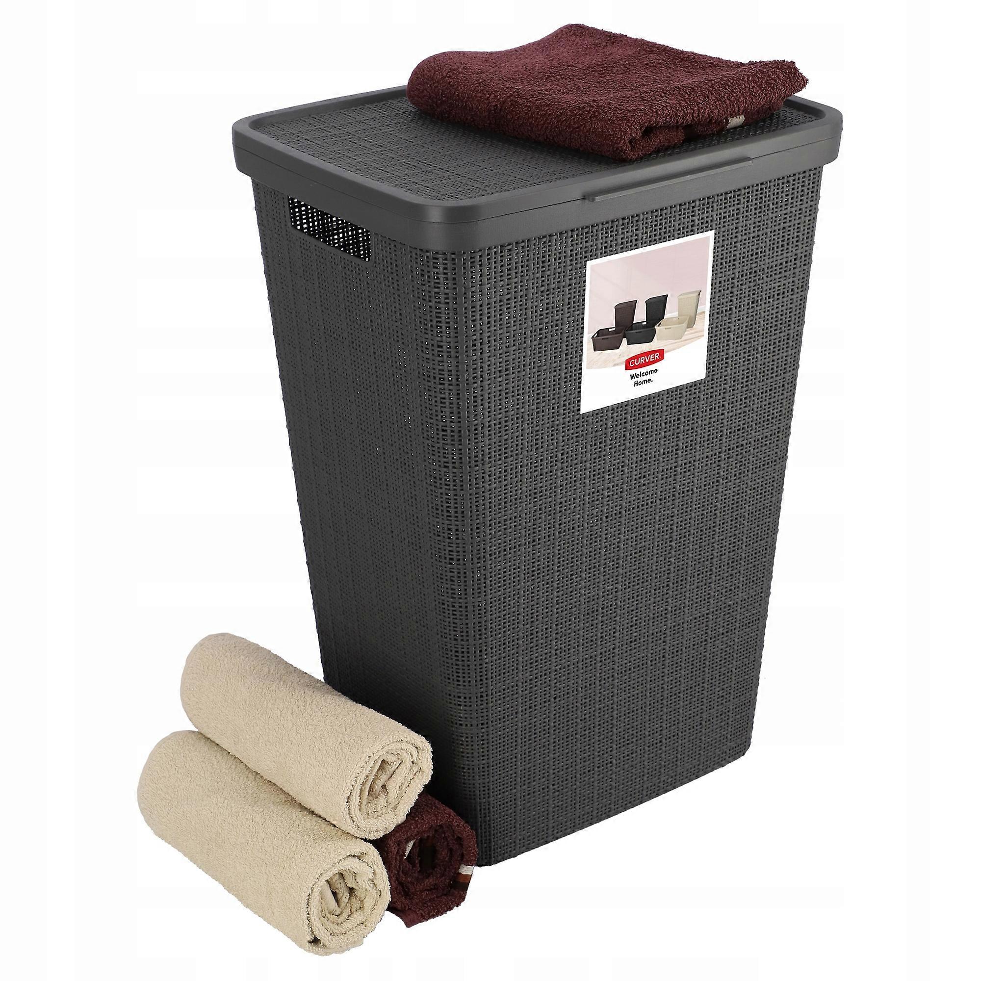 CURVER Wasmand 58 L donkergrijs