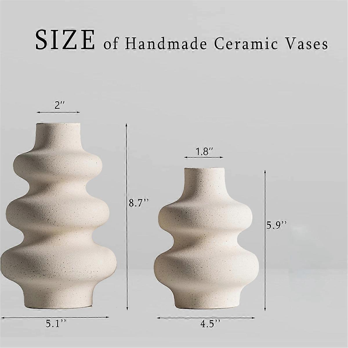 Synthetic Resin Vases Set Round Vases,Modern Dried Flower Vases