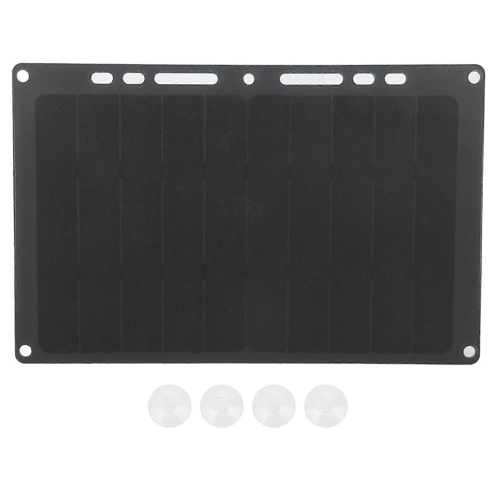 10W Monocrystalline Solar Panel - USB Charger, High Efficiency, Portable, IP65 Rated