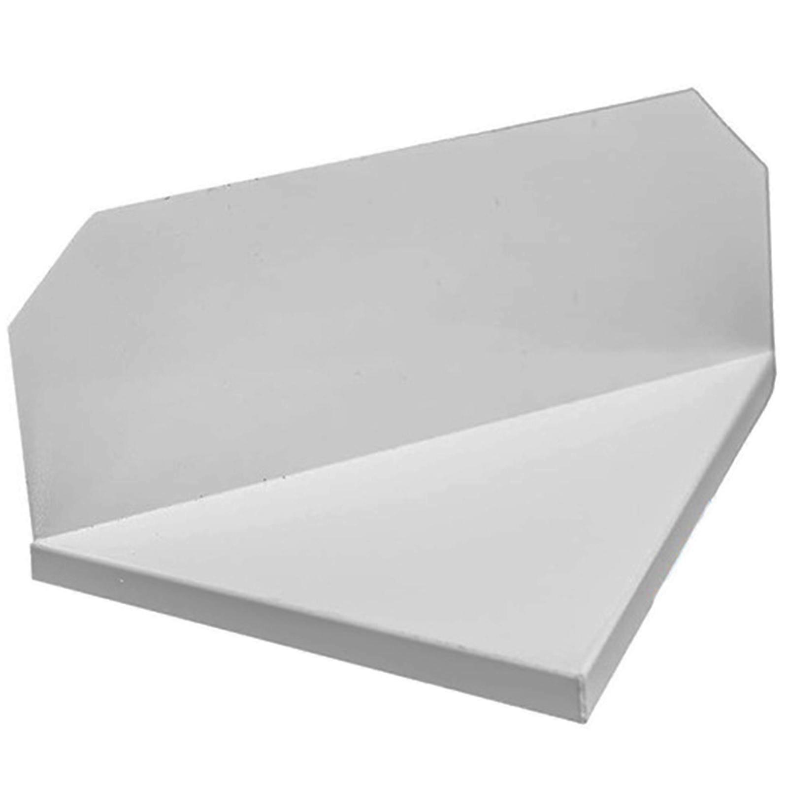 Aluminum Rain Diverters 45 Degree Double Flows Capacity for Gutter and Downspout Extensions Includes Screws Designs