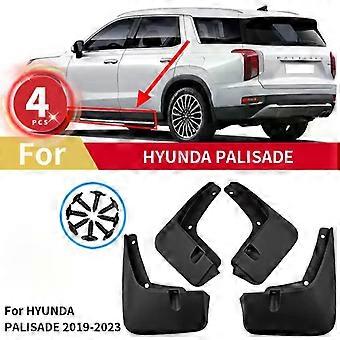 Compatible Mudguards FOR Hyundai Palisade 2019 2020 2023 Rear Wheel Mud Flaps Car Modification Accessories Splash Guards Fenders Mudflaps