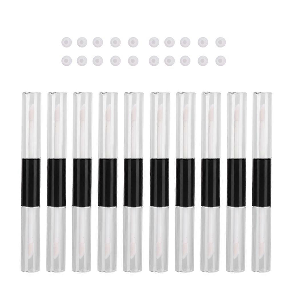 10pcs 5ml Empty Double Head Lip Gloss Tubes Double Sides DIY Lipstick Bottles
