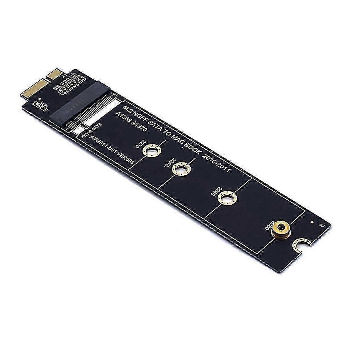 M.2 NGFF SATA SSD Adapter for Air 2010 2011 A1369 A1370 M2 SSD Converter Card Support 2230 2242 226