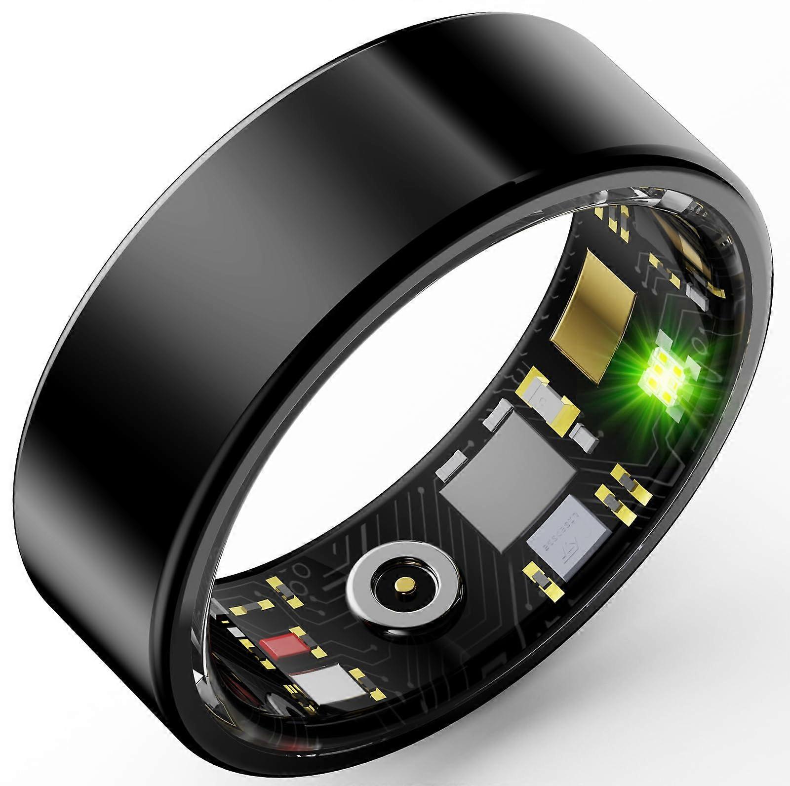 Smart Ring Unisex Blood Pressure Monitor And Heart Rate Tracker Sleep Tracker Waterproof iOS Android Compatible