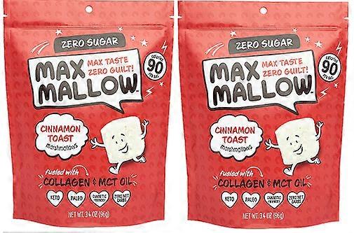 Max Mallow Zero Sugar Skořicový toast 2 balení