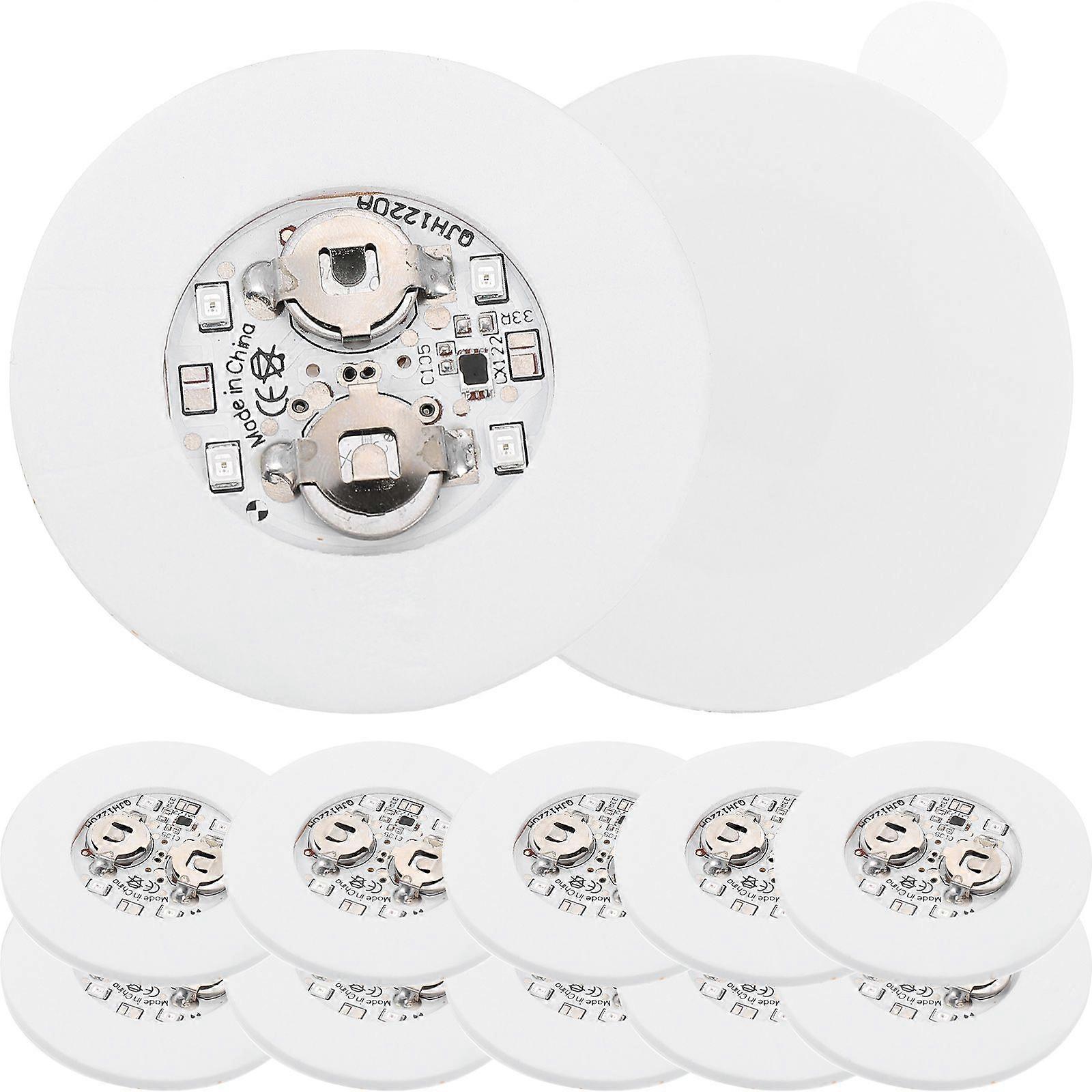 12pcs LED Coaster Light Up Coasters Flash Light Up Cup Mats Bar Coaster