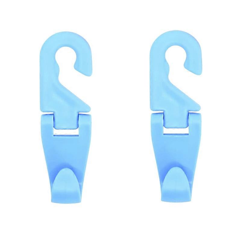 2pcs Mini Car Seat Back Plastic Hook
