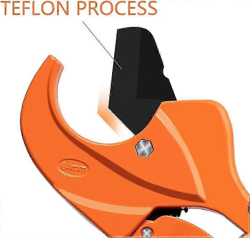 Plastic pipe cutter - 64mm,SK5 steel blade Professional pipe cutter,for PVC, CPVC, PEX, PE and PPR