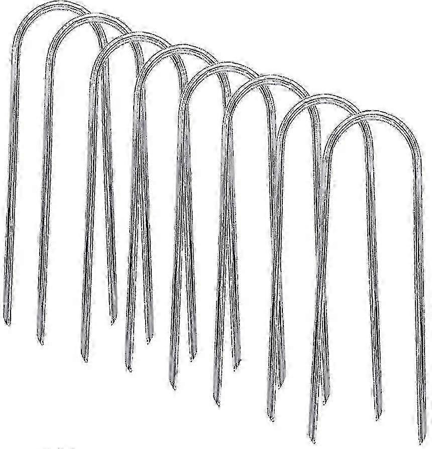 Heavy Duty U Type Ground Anchor with Sharp Ends for Trampolines - Ideal for Wind Stakes Edition c