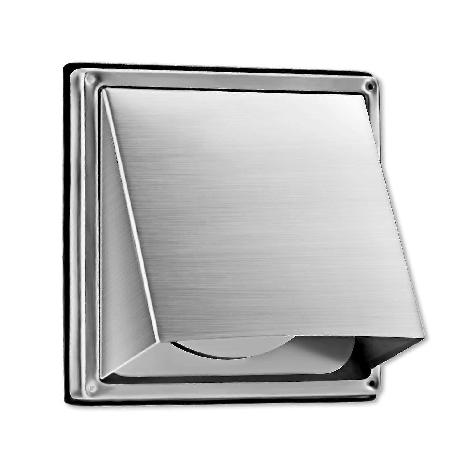 6 Inch External Wall Vent Extractor with Cushioned Non  Flap for Kitchen Bathroom Ducts 150mm