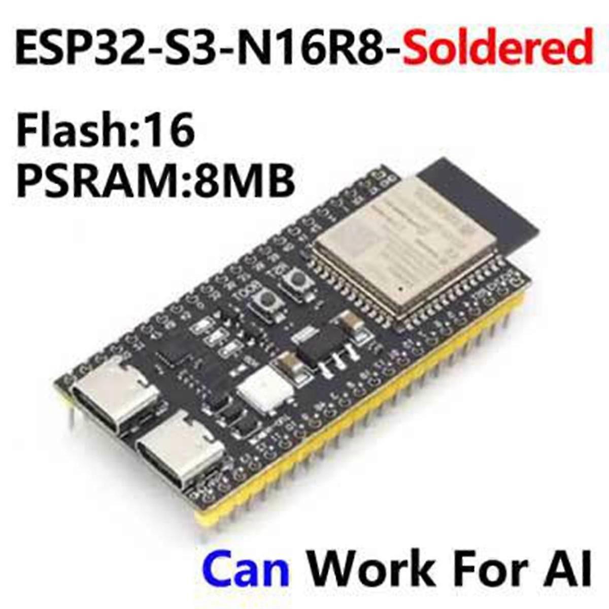 ESP32-S3 Development Board Kit Wifi BT Module ESP32-S3-N16R8-Soldered