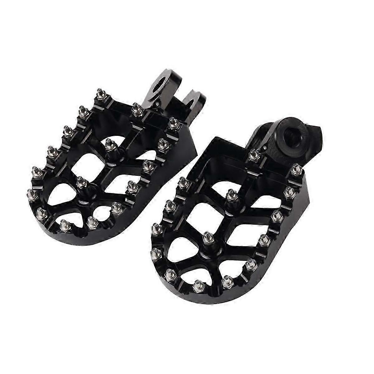 Footrest Footpeg Foot Pegs Rests Pedal For Xt 660 Z R 660z 660r Xt660 Xt660z Xt660r Accessories(black)