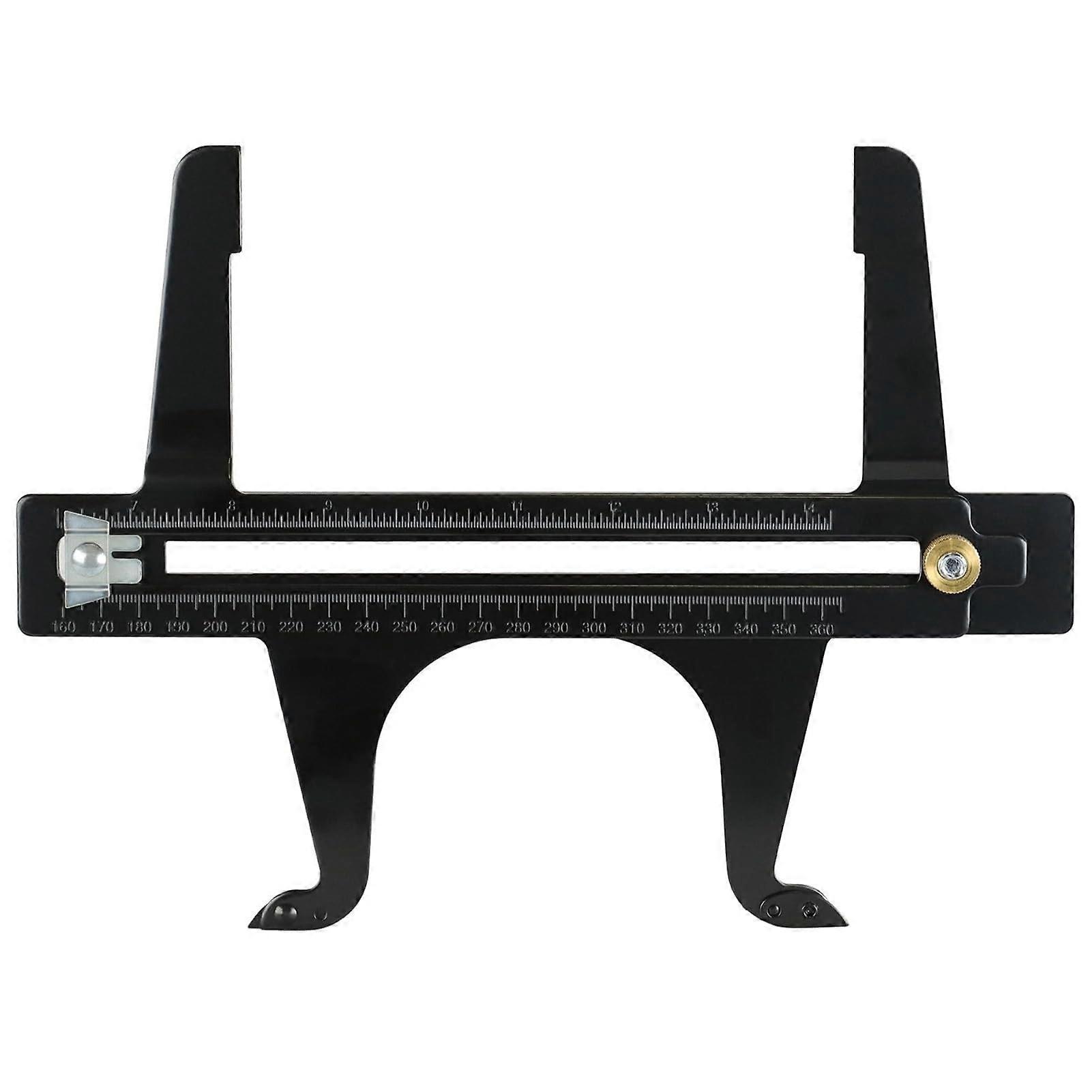 Brake Drum Gauge for Reset, 6.5-14.25 Inch Double Scale Brake Measuring Tool, Brake Reset Tool Compatible with Various Models