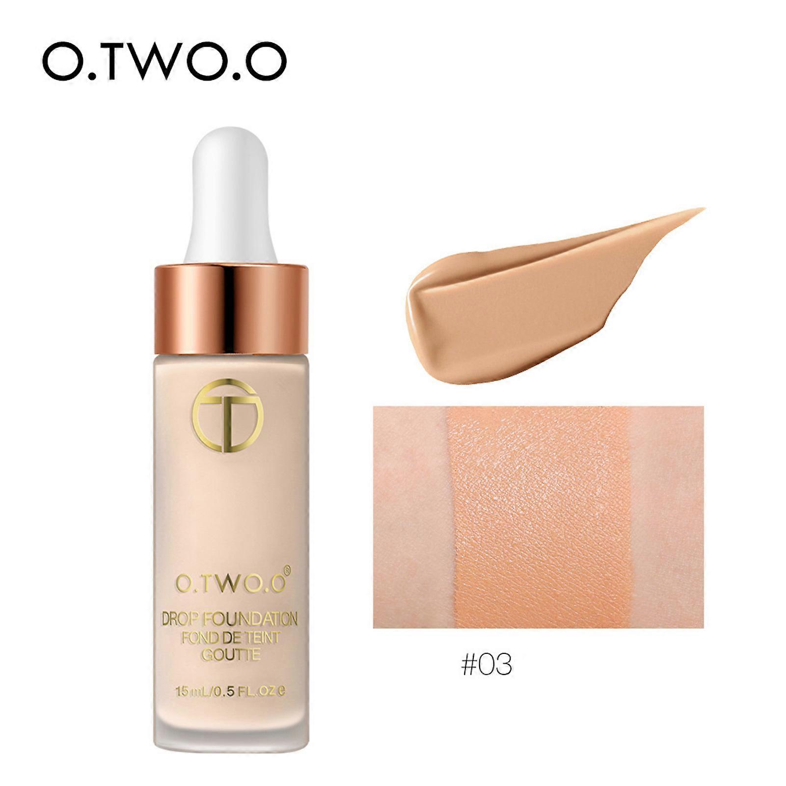 Lightweight Flawless Foundation with  Fluidity Good Spreadability Waterproof