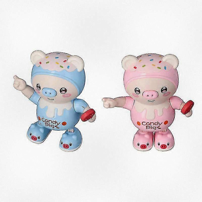 Interactive Electronic Pig Toy for Kids with Lights and Music, Dancing and Walking Fun