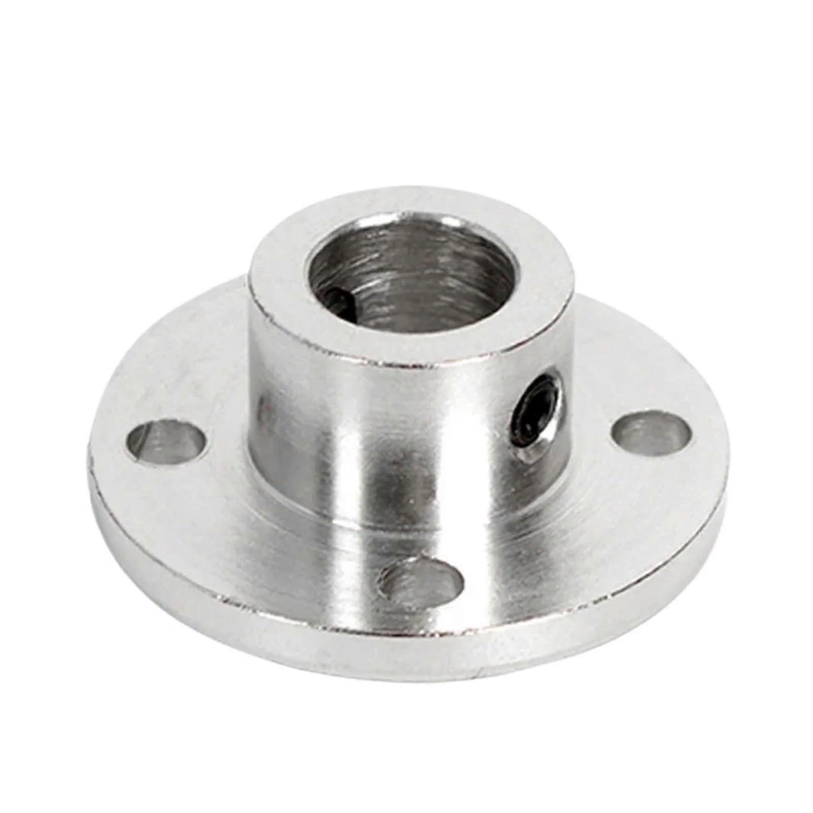 Rigid Flange Coupling Motor Guide Shaft 3mm to 12mm Sizes for 11mm Compatibility, Precision Fit, Durable Material