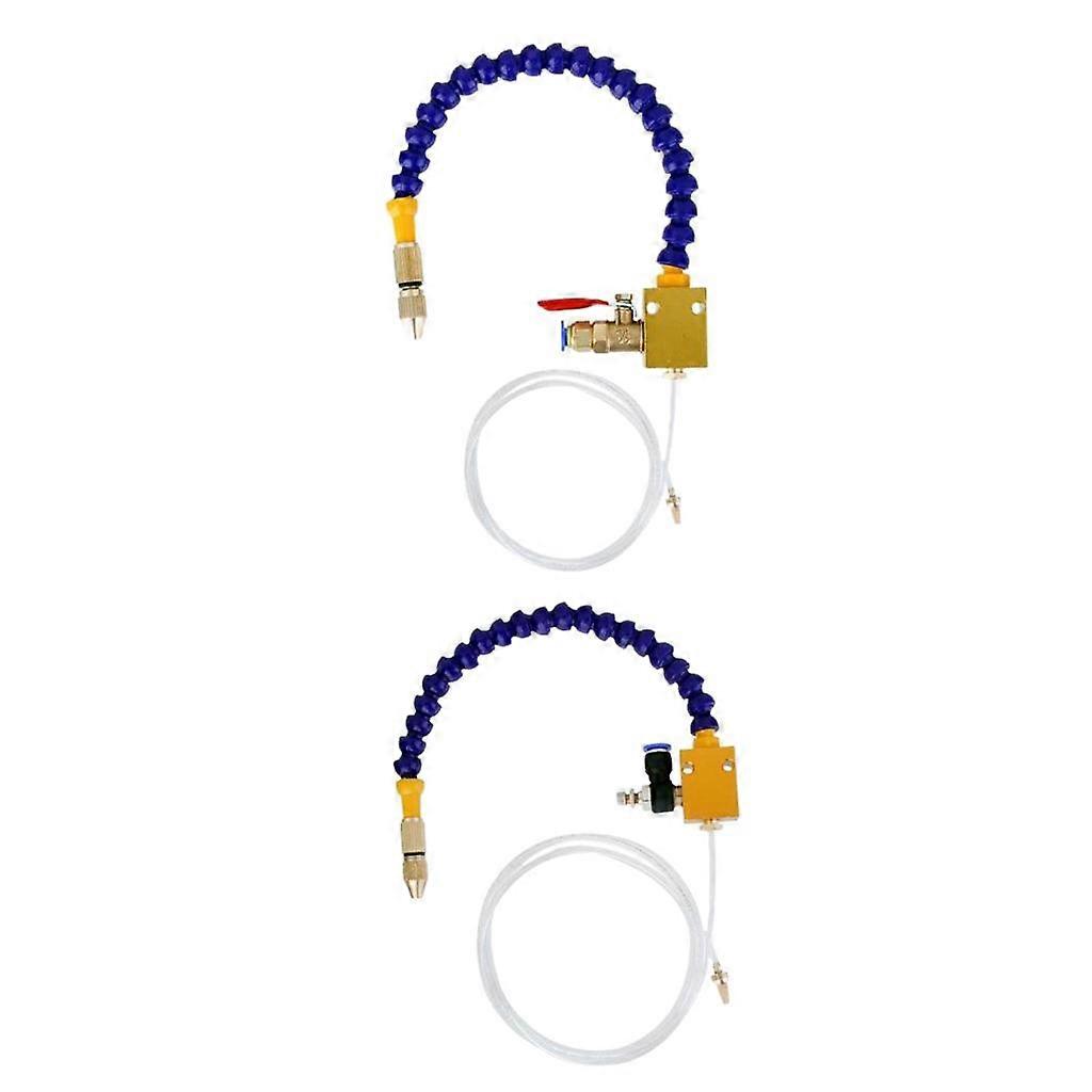 Mist Coolant Spray Cooling System DIY For 8 Lathe Mill Cooling Machine Air