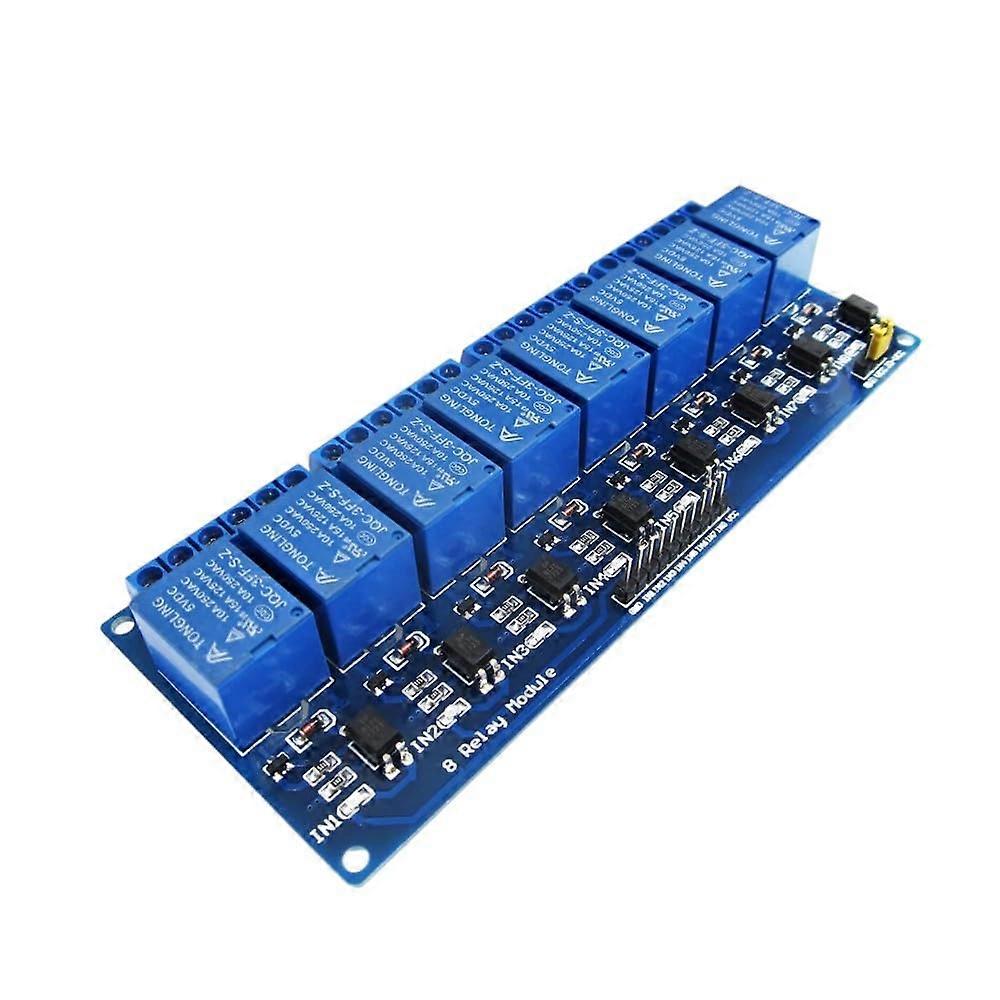 5pcs/Lot with Optocoupler 8 Channel 8Channel Relay Modules Control Panel PLC 5V Module