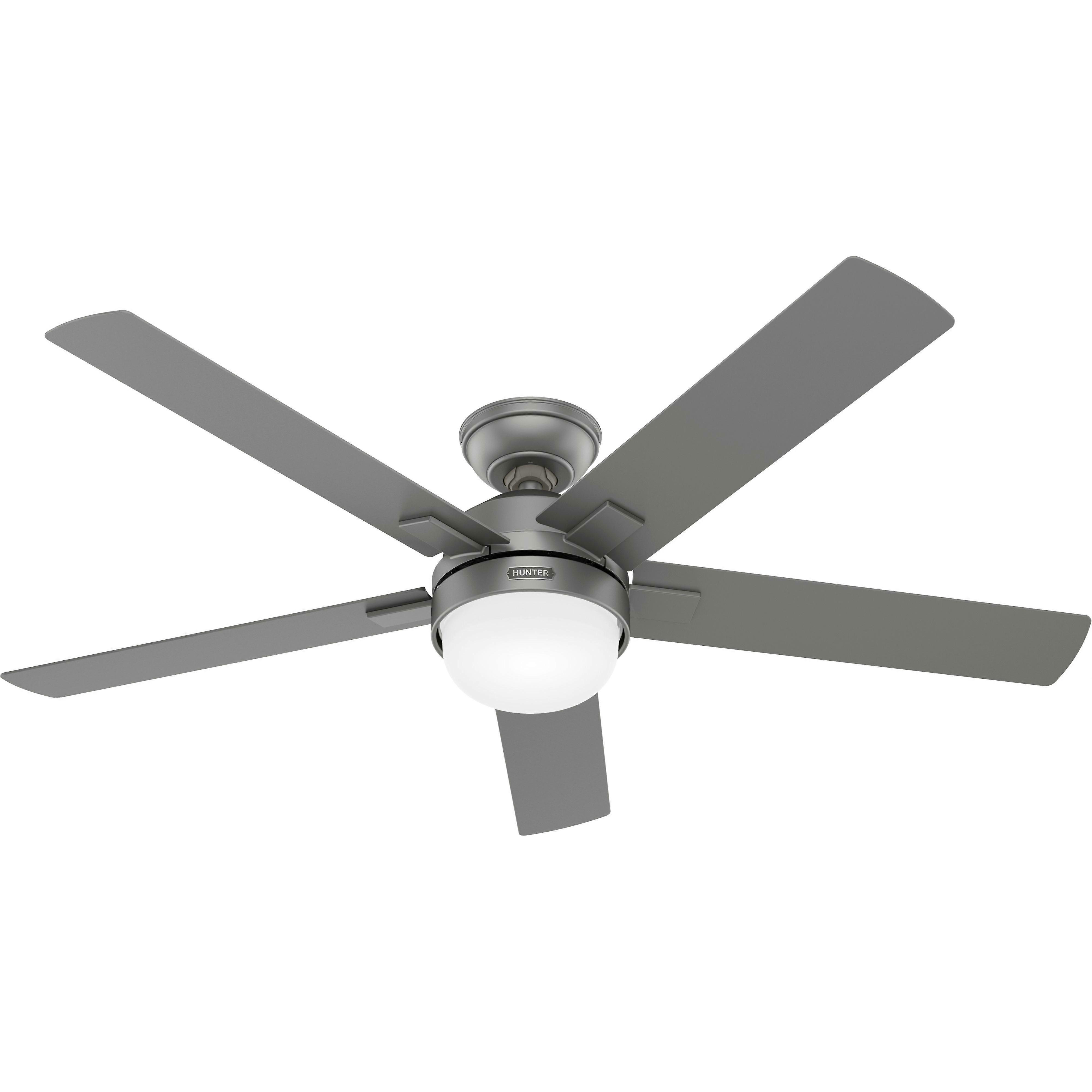 Ceiling fan Zeal Silver with light & remote control