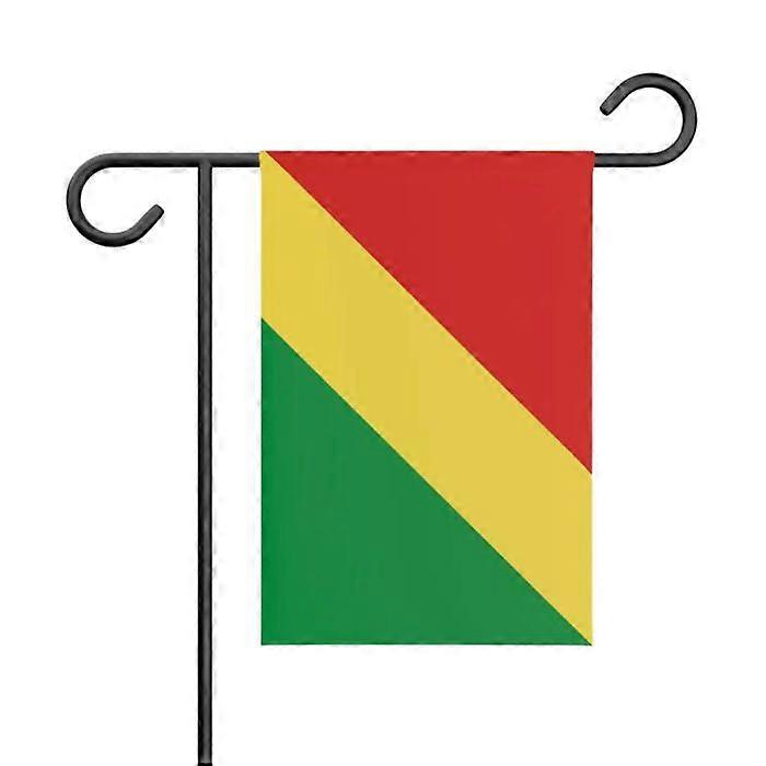 Flag Garden Republic of the Congo – 32 x 47.5 cm – Durable Polyester – Vertical Format – Outdoor