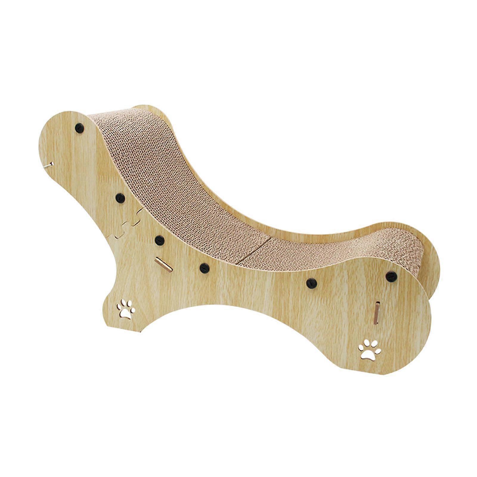 Cat Scratching Post Lounge Cat Scratcher Bed for Rabbit Bunny Small Animal