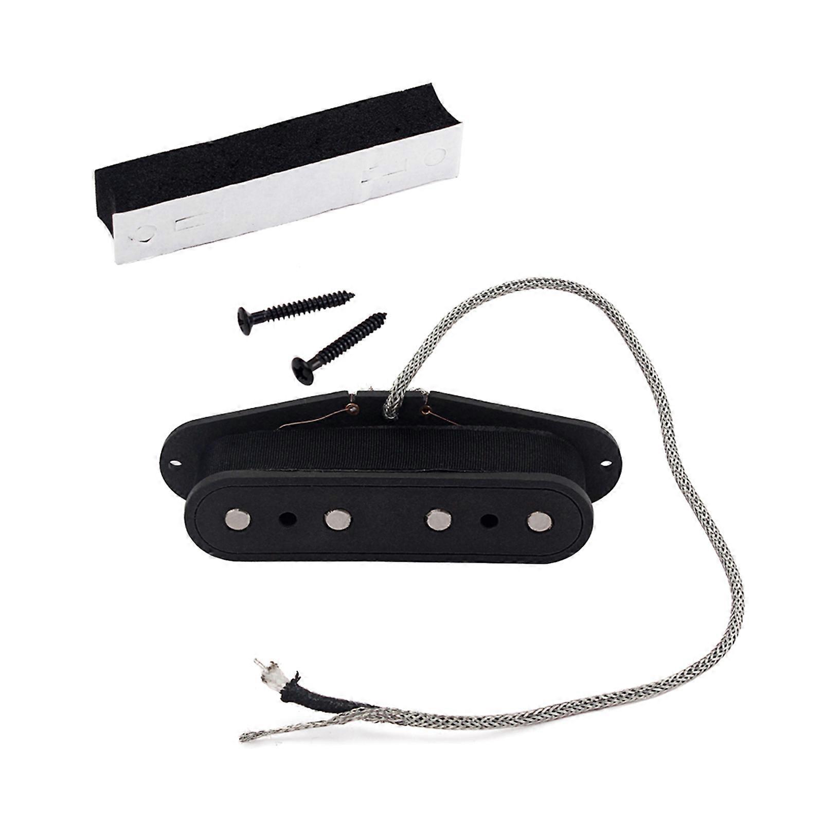 Retro Alnico 8 4-Strings Pickup Guitar Single Coil Pickups Middle Bridge Neck Middle Bridge Pickups Kits for Bass Guitar