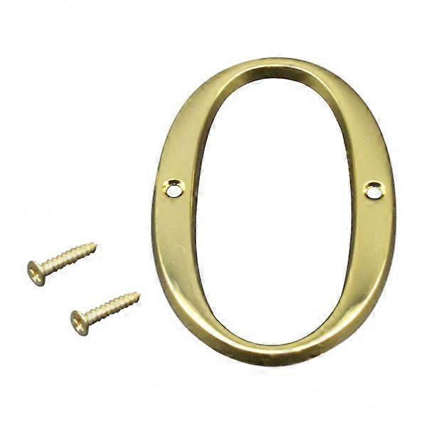 2x Metal Zinc Alloy Letters Mini Carved Alphabet Floating House Number Street