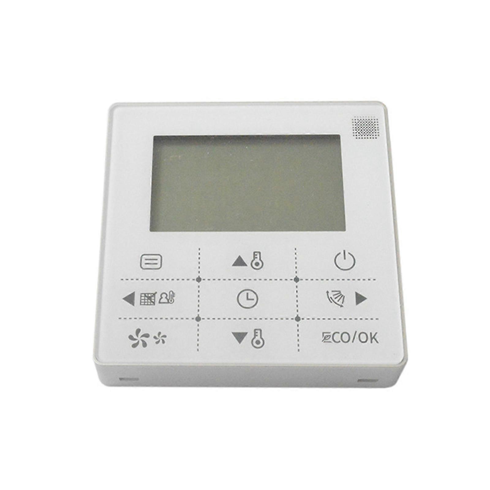 Air Conditioning Touchscreens Duct Units with Settings and Timer Plastic Texture Suitable for Temperature Setting