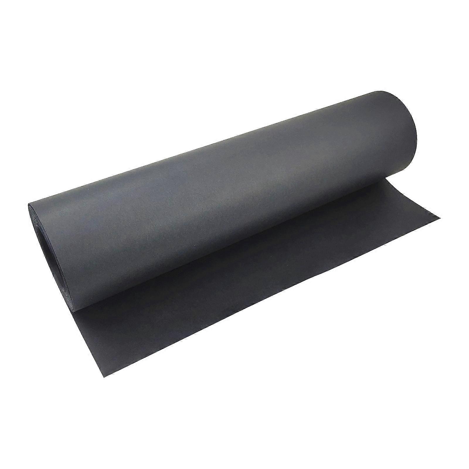30M Black Kraft Paper Roll, Decorative Paper, Recyclable Easel Paper Roll, Eco