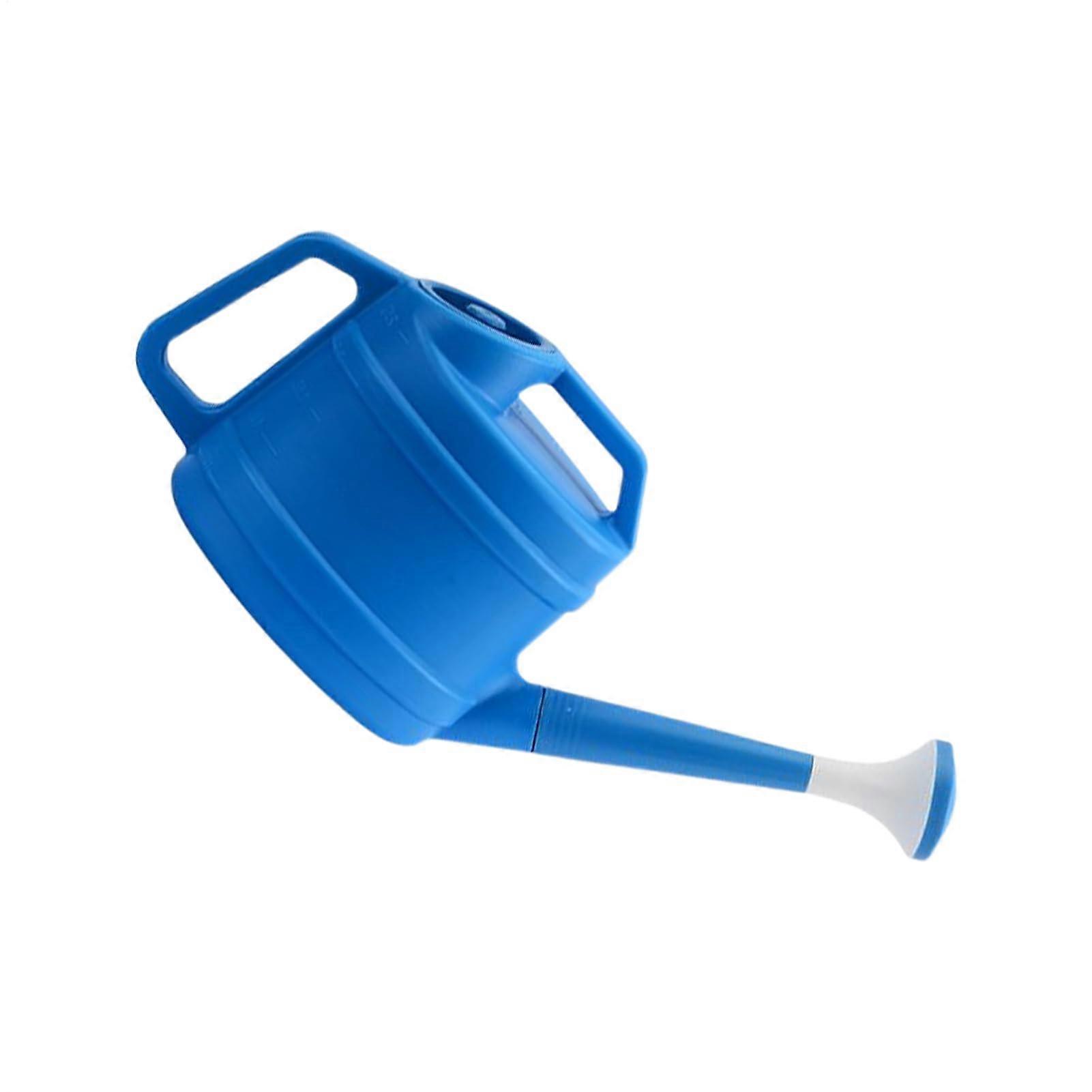 Garden watering pot, removable watering can for planting, garden care supplies, long spout, water pot for garden, terrace, lawn, greenhouses blue