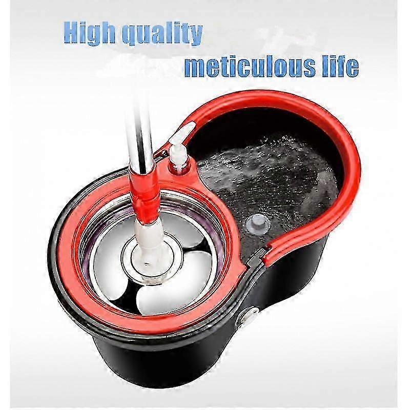 360 Magic Single Bucket And Flat Mop Floor Cleaning Mop With Spin Bucketpopular