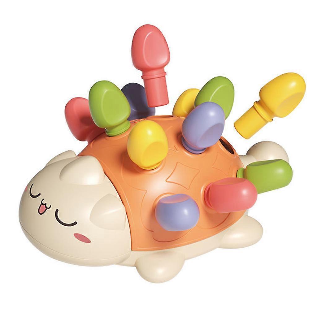 Educational Toy Exercise Kids Hand Eye Coordination Hands on Ability Recognize Color Numbers on Back Kids for Play and L