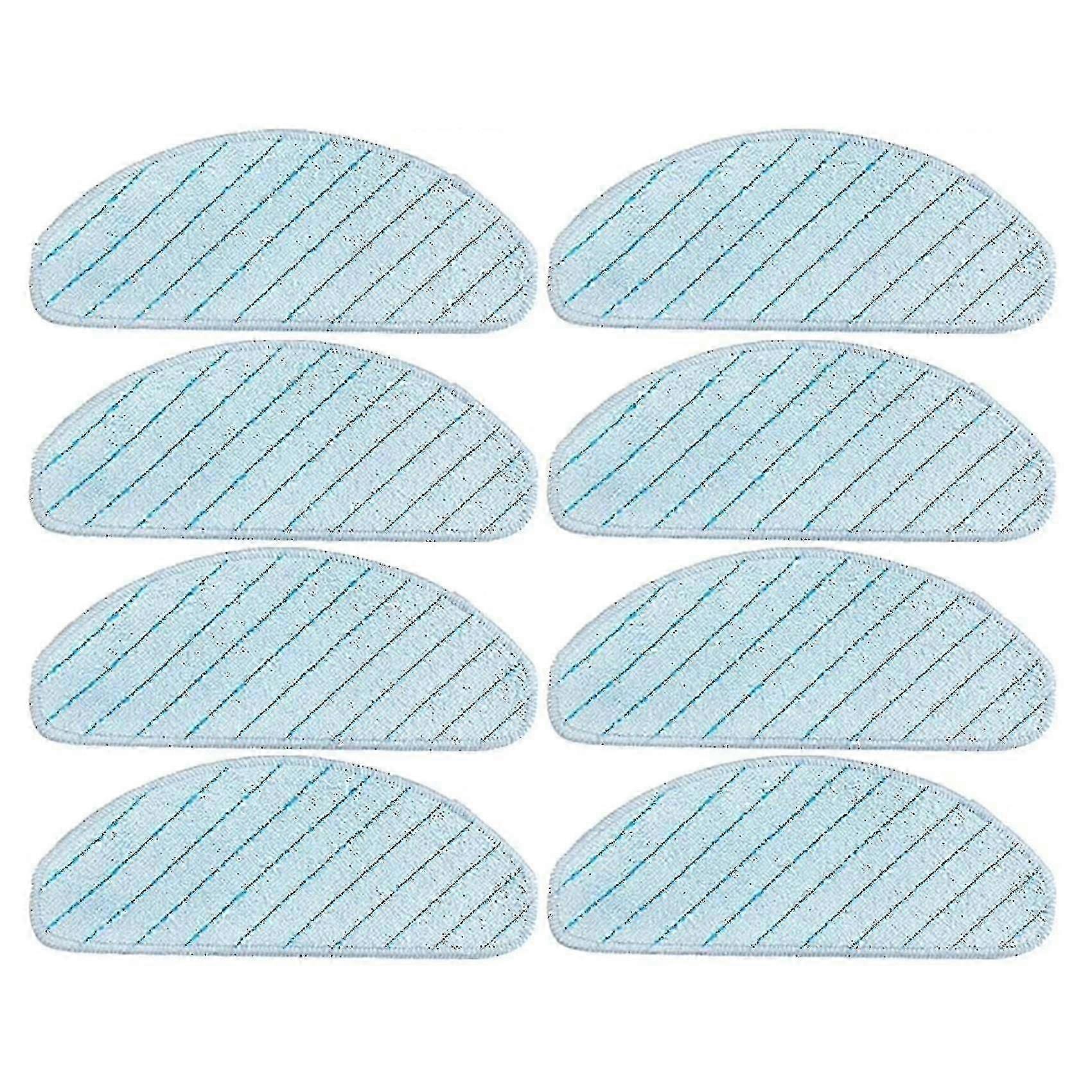 Compatible With Ecovacs Deebot Ozmo T9 Max Cleaning Washable Mop Pad (8pcs)