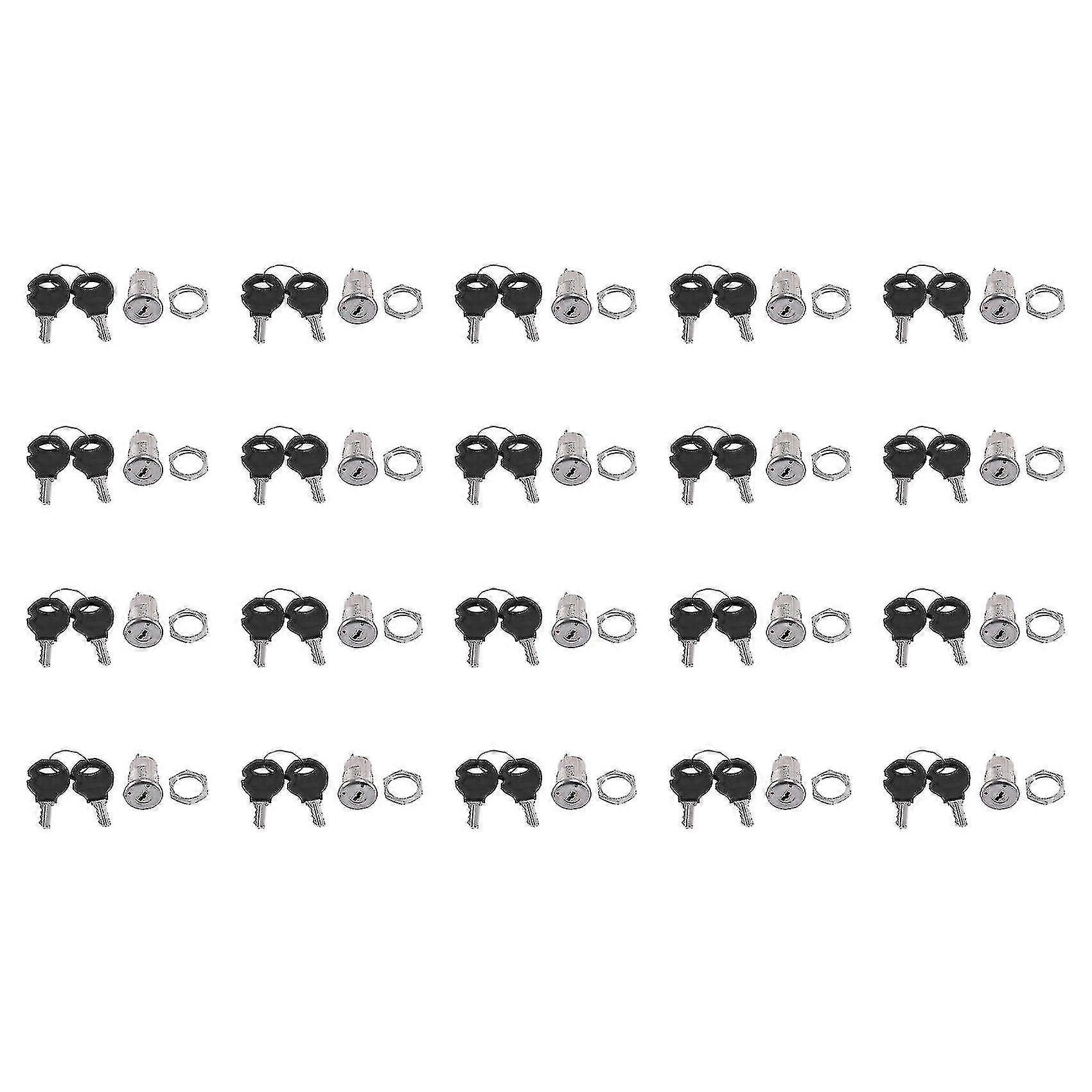 20x On Offo Terminals Keyswitch Keylock Switch W Keys