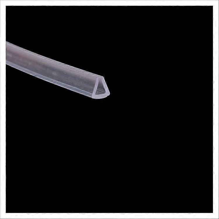 Gummi sealing strip Ushaped, 6.56 feet, transparent rubber edge protection, 8mm x 7mm