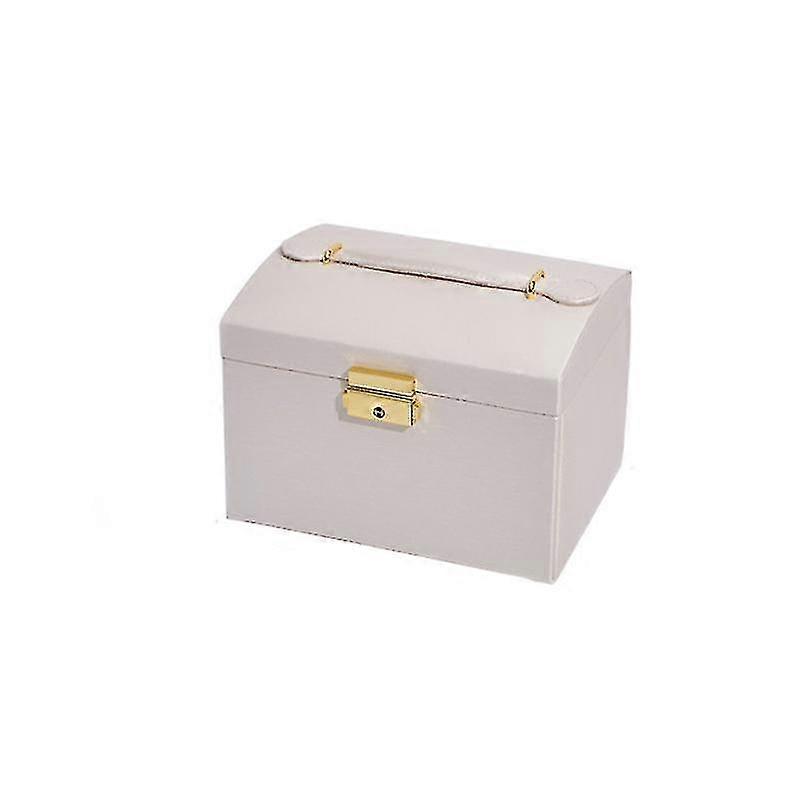 Jewelry Storage Box with Three-Layer Drawer Design for Organizing Your Accessories