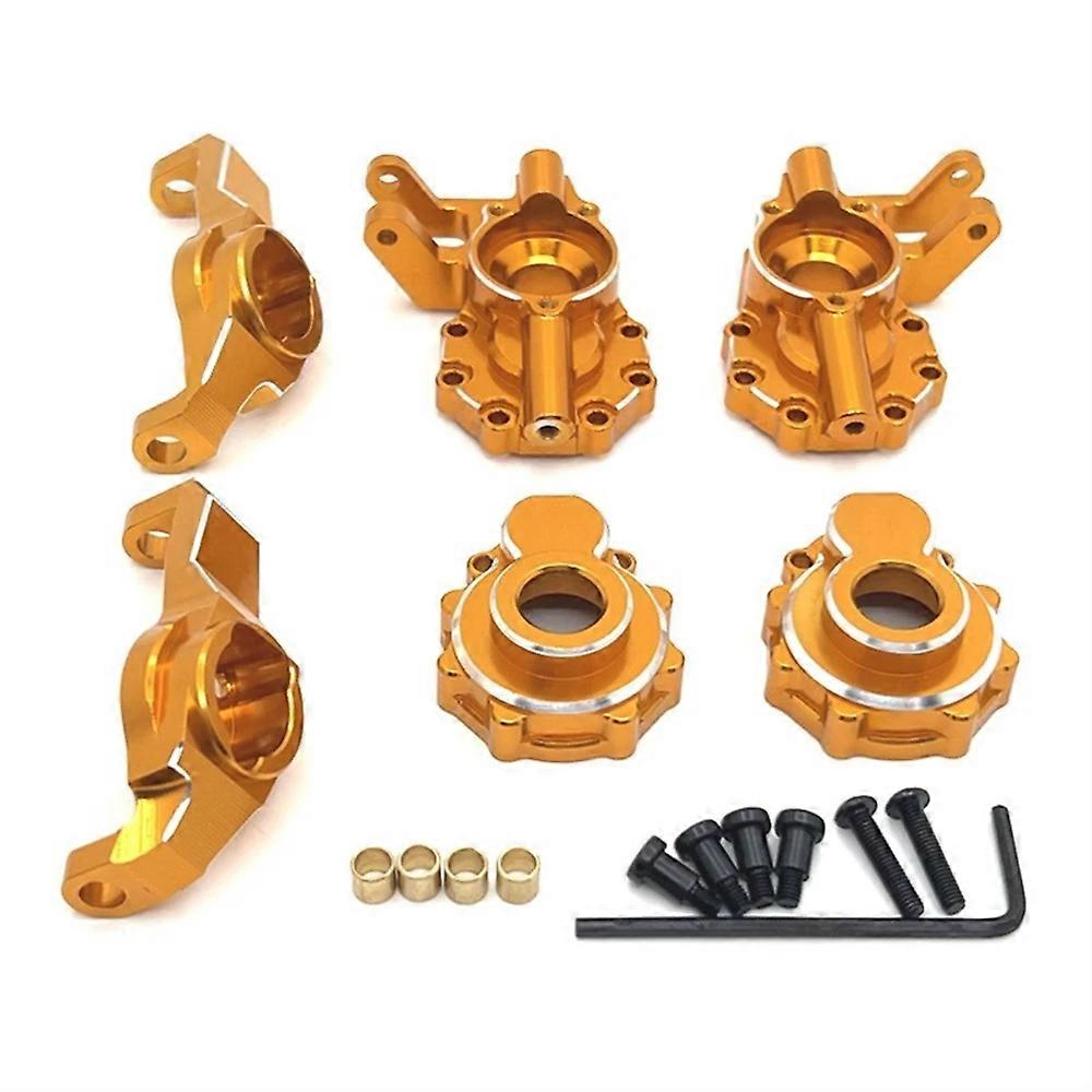 Upgraded Metal Parts Front Axle C Seats Steering Cup Set for HB Toys R1001 R1002 R1003 1/10 Rock Cra