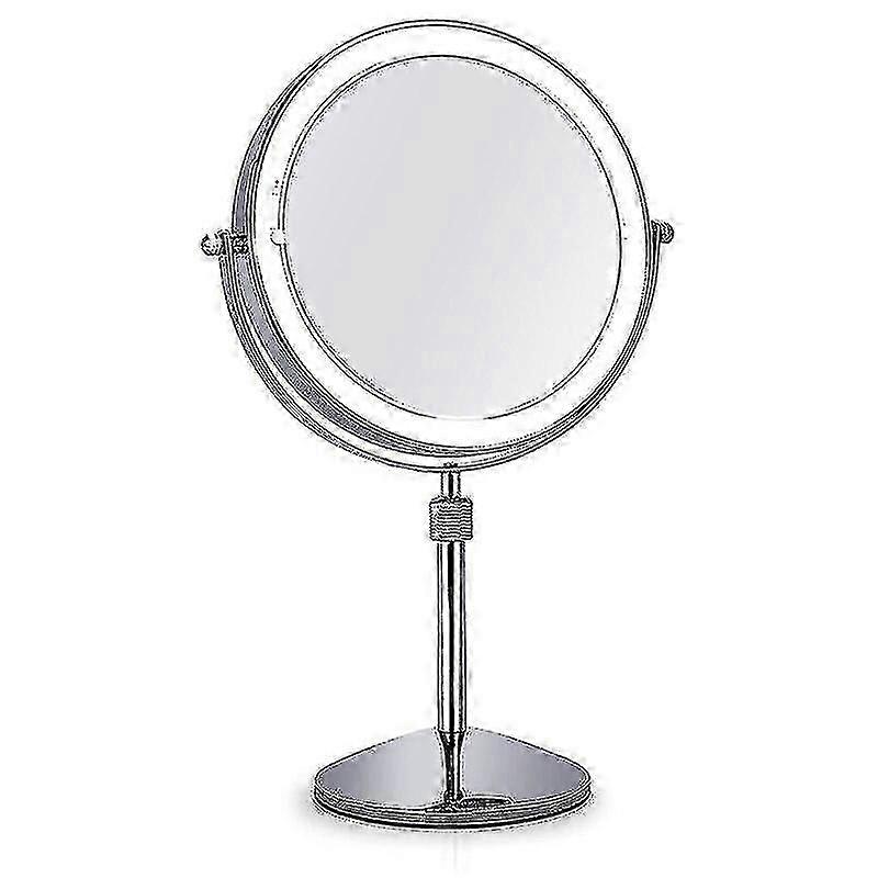 Face Mirrors 8 Inch Candlelight Face Mirror Makeup Downlight With Light Makeup Mirror Can Be Raised And Lowered