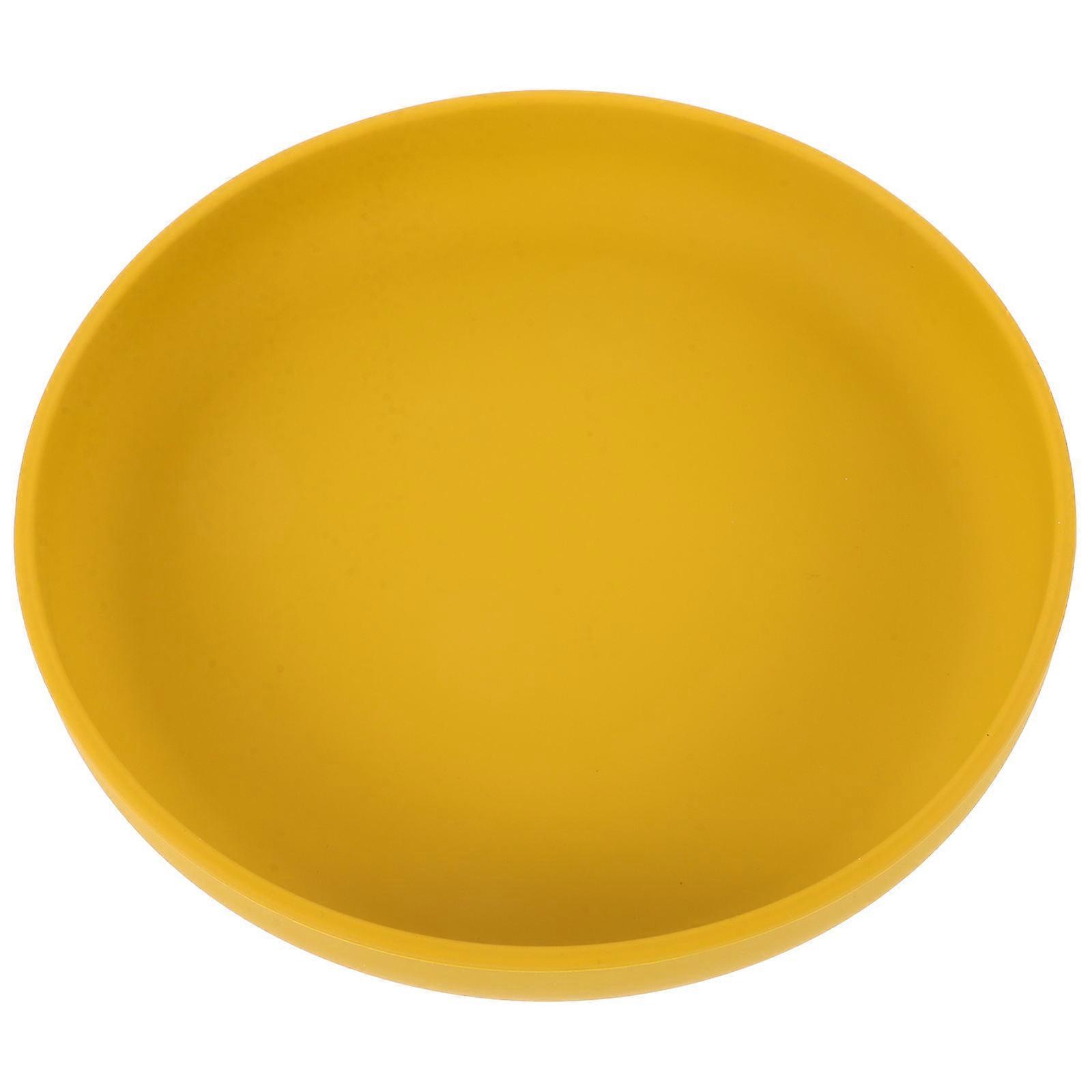 Elderly Self Feeding Silicone Scoop Plate with Suction Base for Non Slip Dining – Lightweight Spill Proof Tableware for Seniors